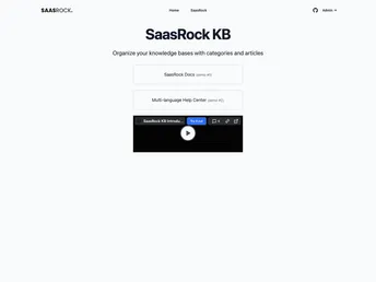 Saasrock Kb screenshot