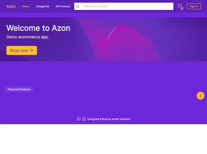 Azon Shop screenshot