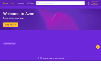Azon Shop screenshot