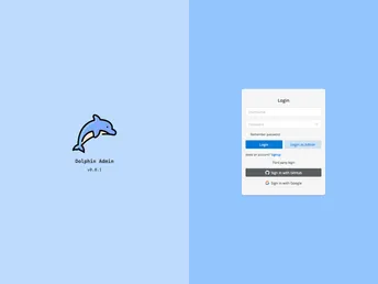 Dolphin Admin Vue screenshot