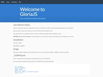 Gloria screenshot