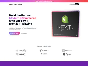 Shopify Next.js Tailwind screenshot