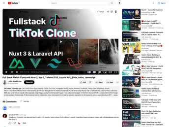 Tiktok Clone screenshot