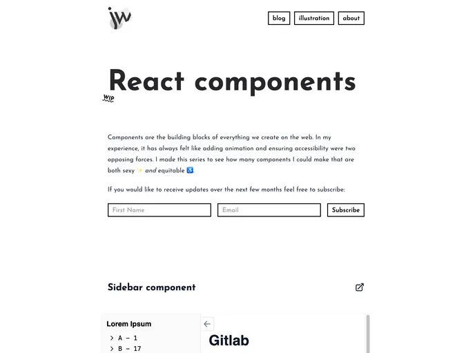 React Components From Scratch screenshot