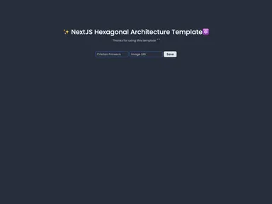 Next Hexagonal Architecture screenshot