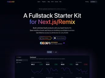 Makerkit - Fullstack Next.js + Supabase Starter screenshot