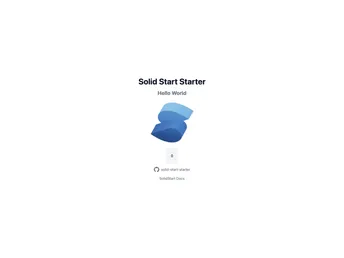 Solid Start Starter screenshot