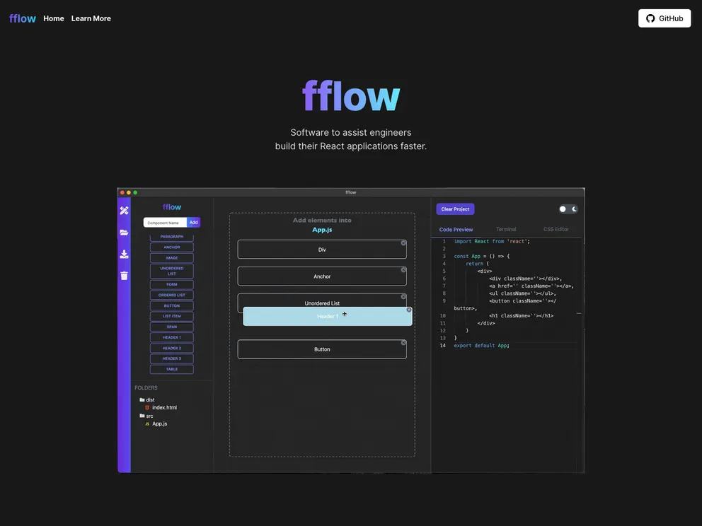 Fflow screenshot