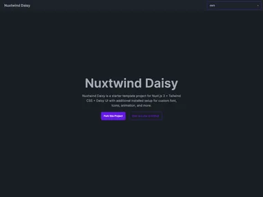Nuxtwind Daisy screenshot