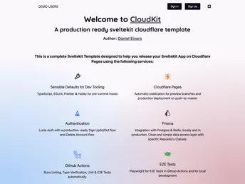 Cloudkit screenshot