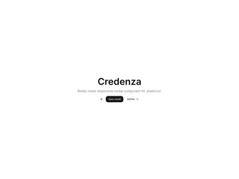 Credenza screenshot