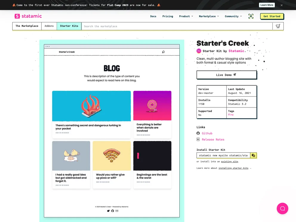 Starter Kit Starters Creek screenshot