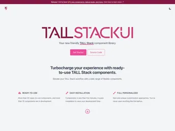 Tallstackui screenshot