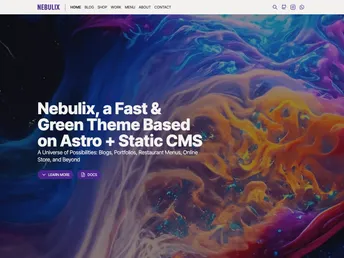 Nebulix screenshot