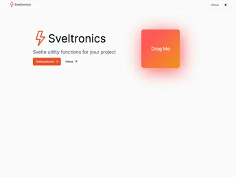Sveltronics screenshot